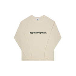 Лонгслив Appetite Waffle Longsleeve "Beige"
