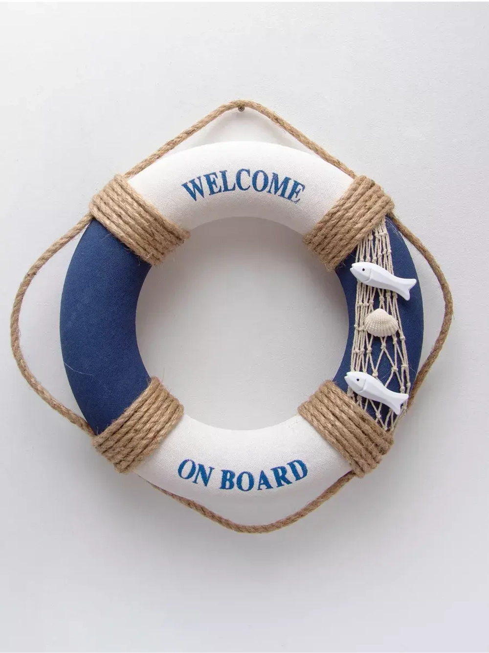 Декор на стену для интерьера "Спасательный круг" 30 см