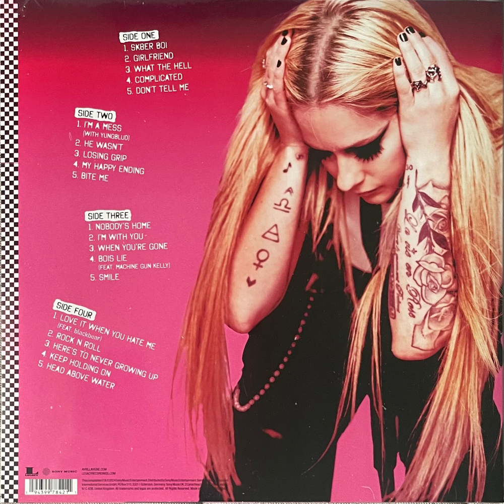 Avril Lavigne ‎– Greatest Hits 2LP (Европа 2024г.)