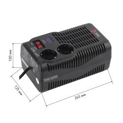 СНК-600 ЭРА Стабилизатор напр. компакт, 160-260В/220В, 600ВА | Компактные