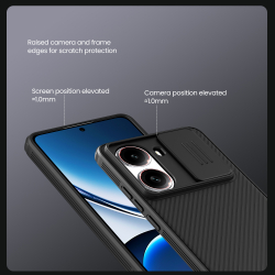 Чехол от Nillkin с встроенным магнитом для Xiaomi Redmi Turbo 4, серия CamShield Pro Magnetic Case