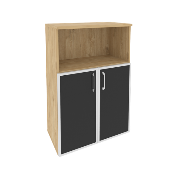 Оникс Шкаф средний широкий O.ST-2.2 R black  800*420*1207