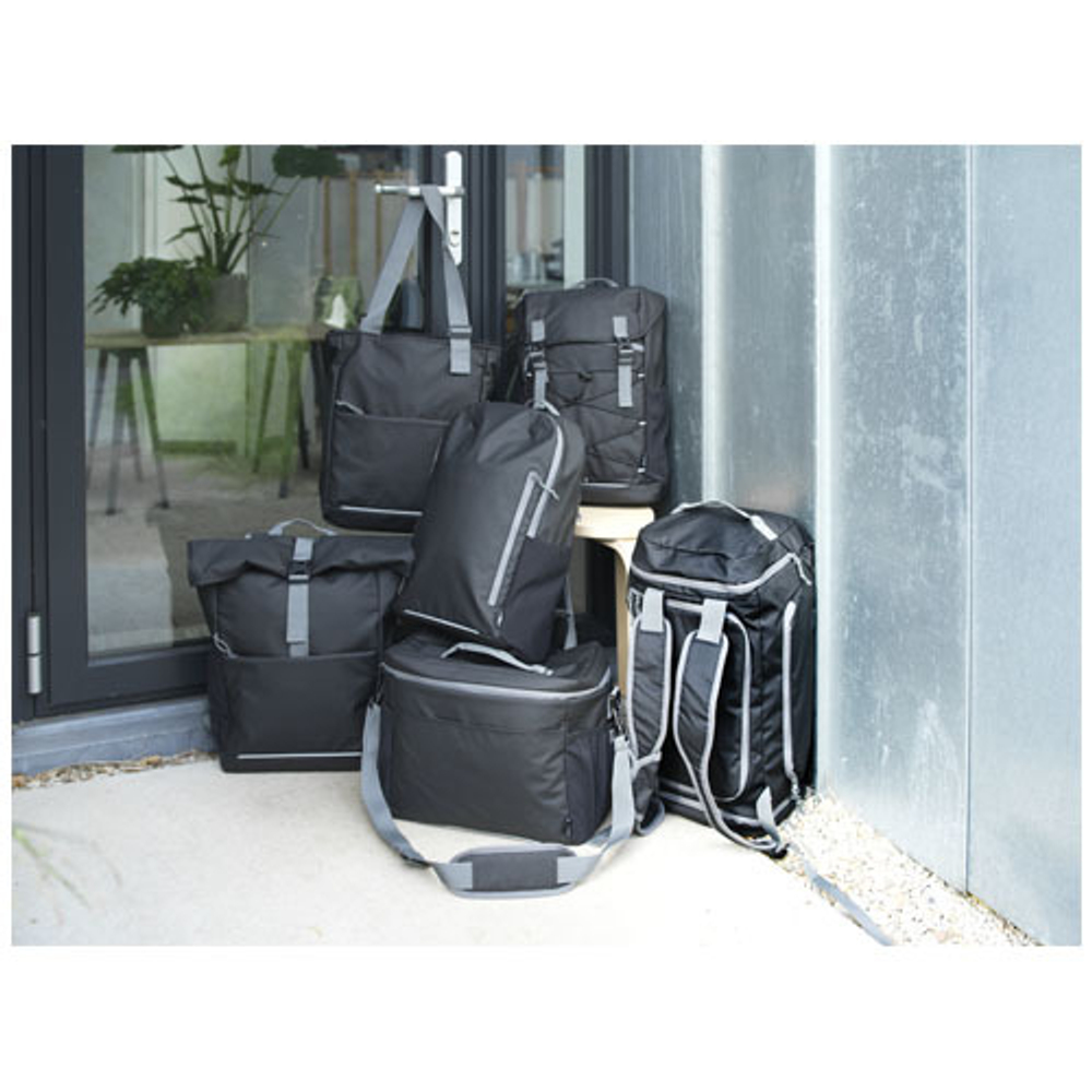 Водонепроницаемая эко-сумка Aqua для ноутбука с диагональю экрана 14 дюймов, изготовленная из переработанных материалов согла