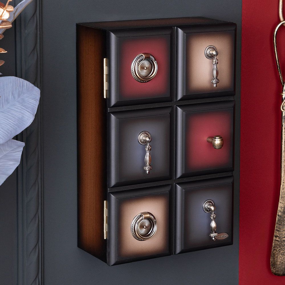 Полка - ключница Пандора Орех Mix