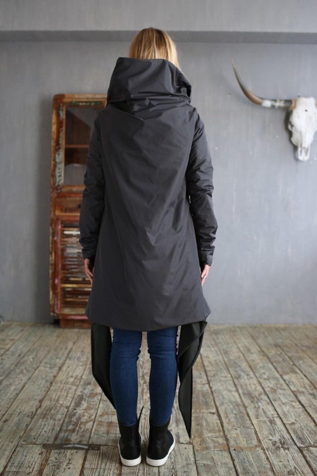 Пуховик «Wrap Anthracite»