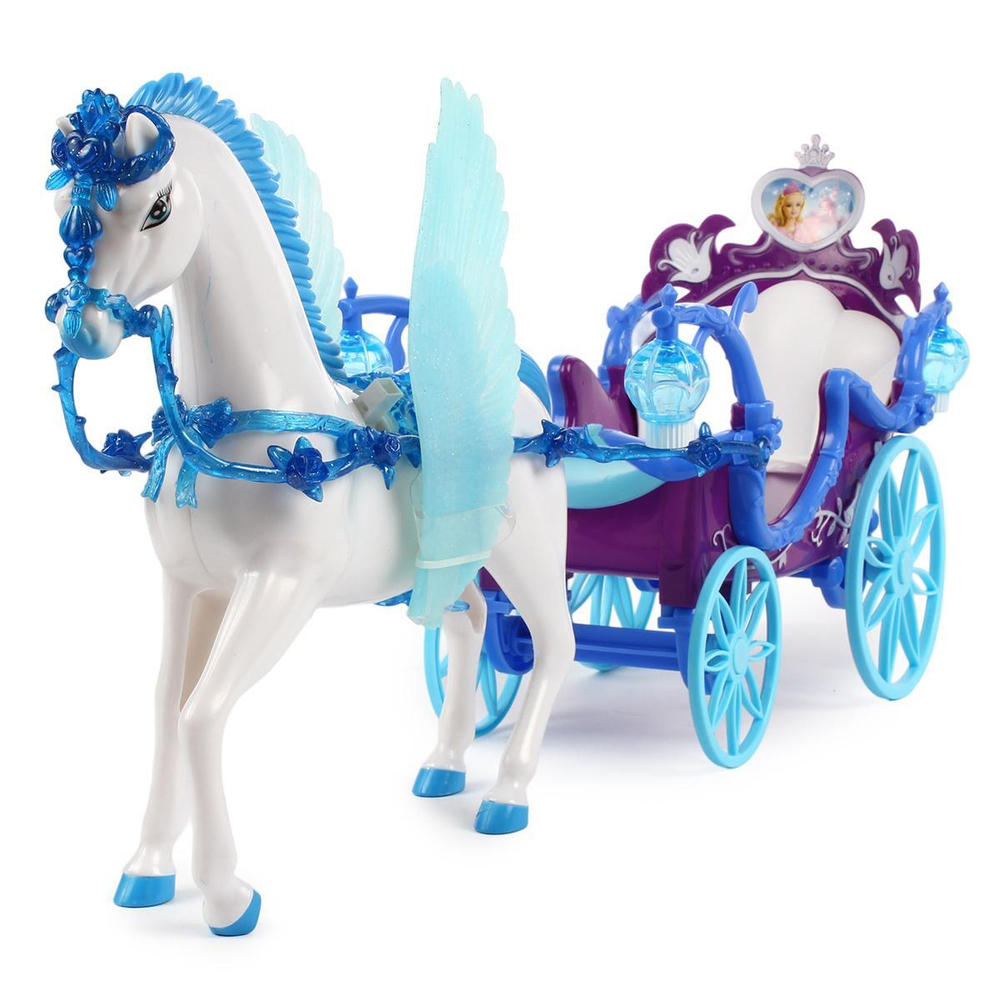 Набор Лошадь с каретой коробка 336B