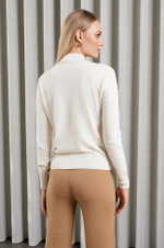 22899 Джемпер женский (молочный)