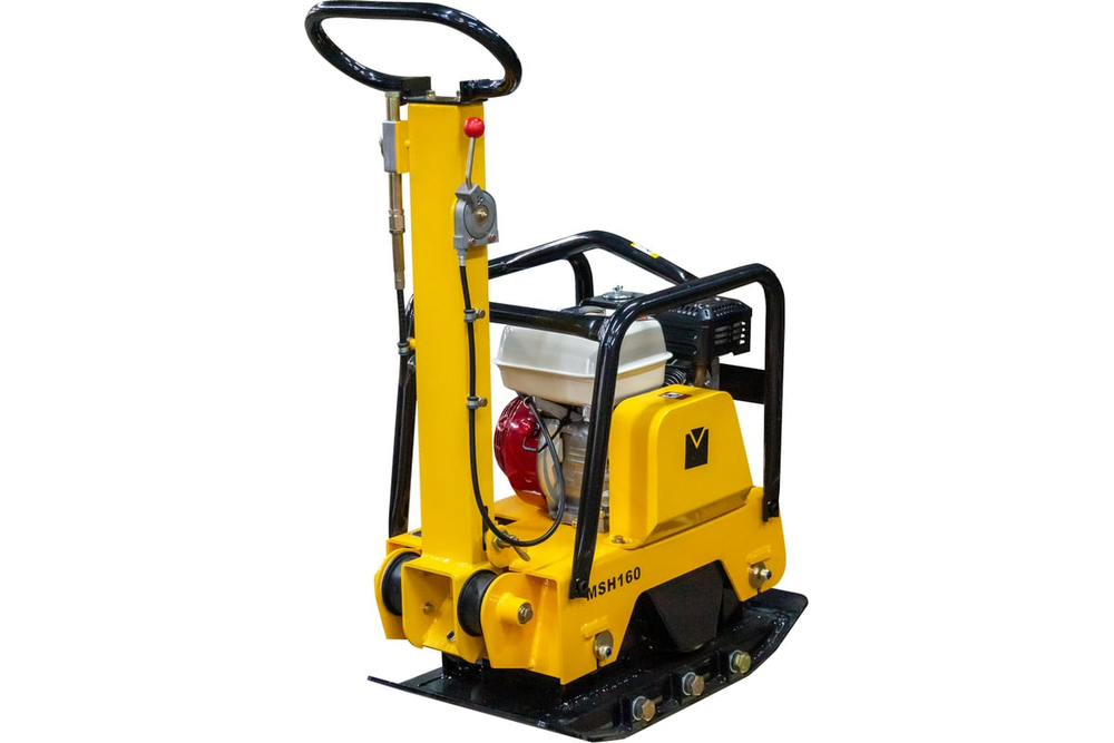 Реверсивная бензиновая виброплита Masalta Honda GX200, MSH160E-4 ВИБ170