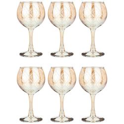 НАБОР БОКАЛОВ ИЗ 6 ШТ "БАКАРРА МЕД" 280 МЛ