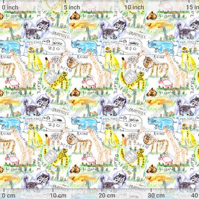 Экзотические животные by Yani_k_art 330 DPI