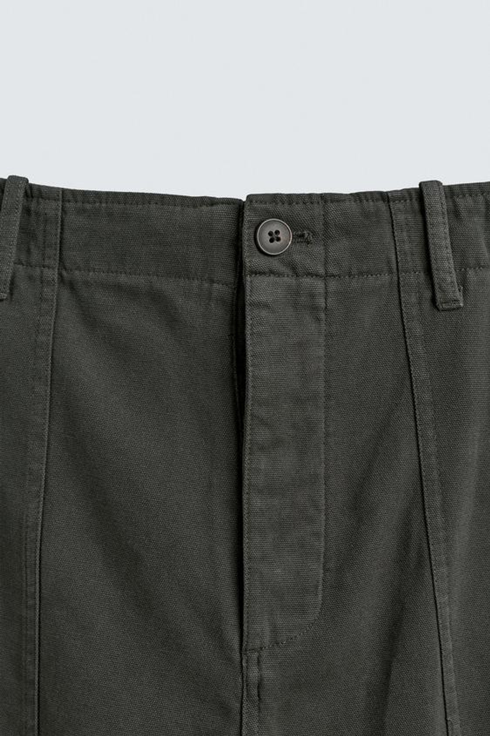 ZARA БРЮКИ RELAXED FIT С ХЛЯСТИКАМИ, КОРИЧНЕВЫЙ