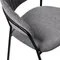 Стул Turin темно-серый с чёрными ножками