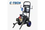 Мойка высокого давления C-TECH для грузового автотранспорта (250 бар, до 900 л/ч, 7.5 кВт) профессиональная мобильная в комплектац