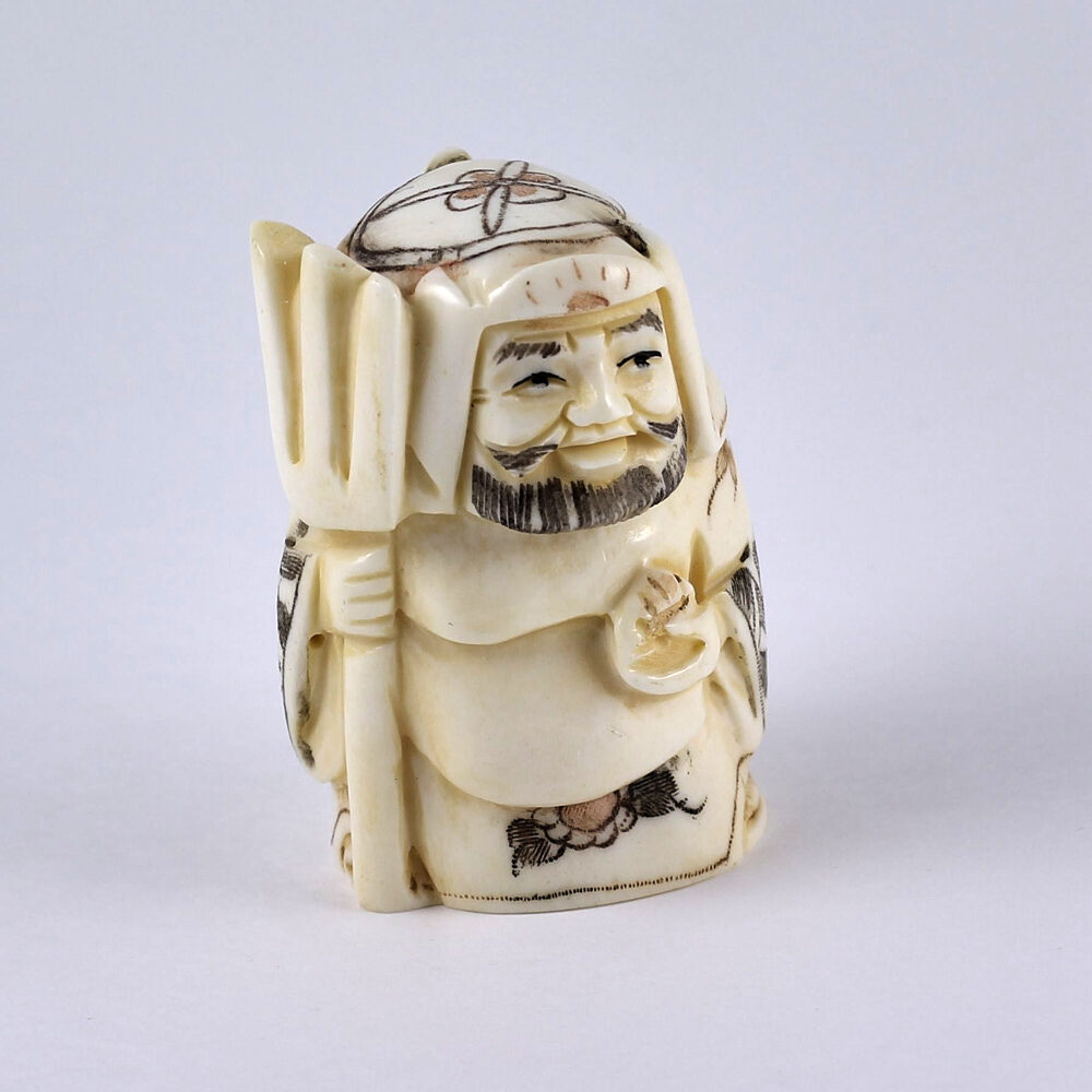 Нэцкэ Бисямонтэн / Тамонтэн с тризубцем