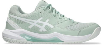 Женские Кроссовки теннисные Buty Asics Gel-Dedicate 8 - lichen rock/white