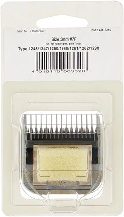 Ножевой блок Moser 5,0mm 7F (1245-7360)