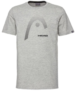 Футболка для мальчика теннисная Head Club Carl T-Shirt JR - серый