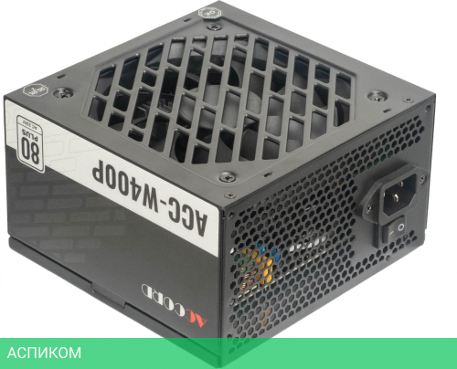 Блок питания Accord ATX 80 Plus 400W White (ACC-W400P)