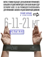 17-21-33 кг фитнес-резинки