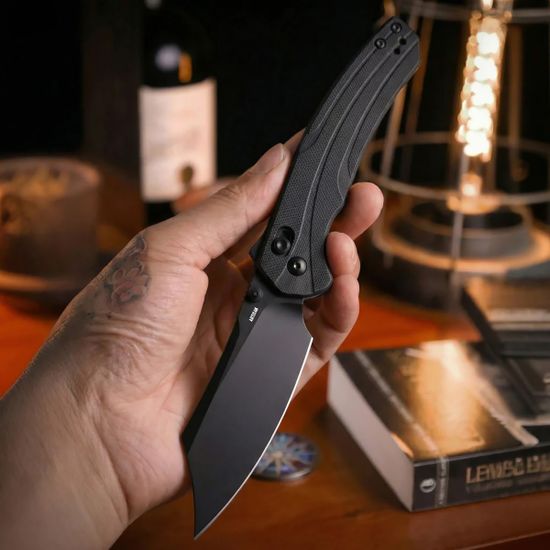 Нож Artisan Cutlery 1882P-BBK Simoon  с клинком из стали AR-RPM9, рукоять G-10
