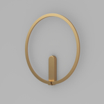 DK5035-SG Бра ROUND со светодиодом, IP20, 24W, 3000/4000/6500K, матовое золото, алюминий