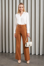 31026 Брюки женские (карамельный)