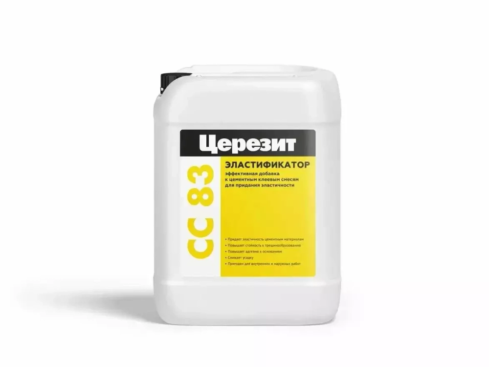 Эластификатор цементных растворов Ceresit CC 83 5 л