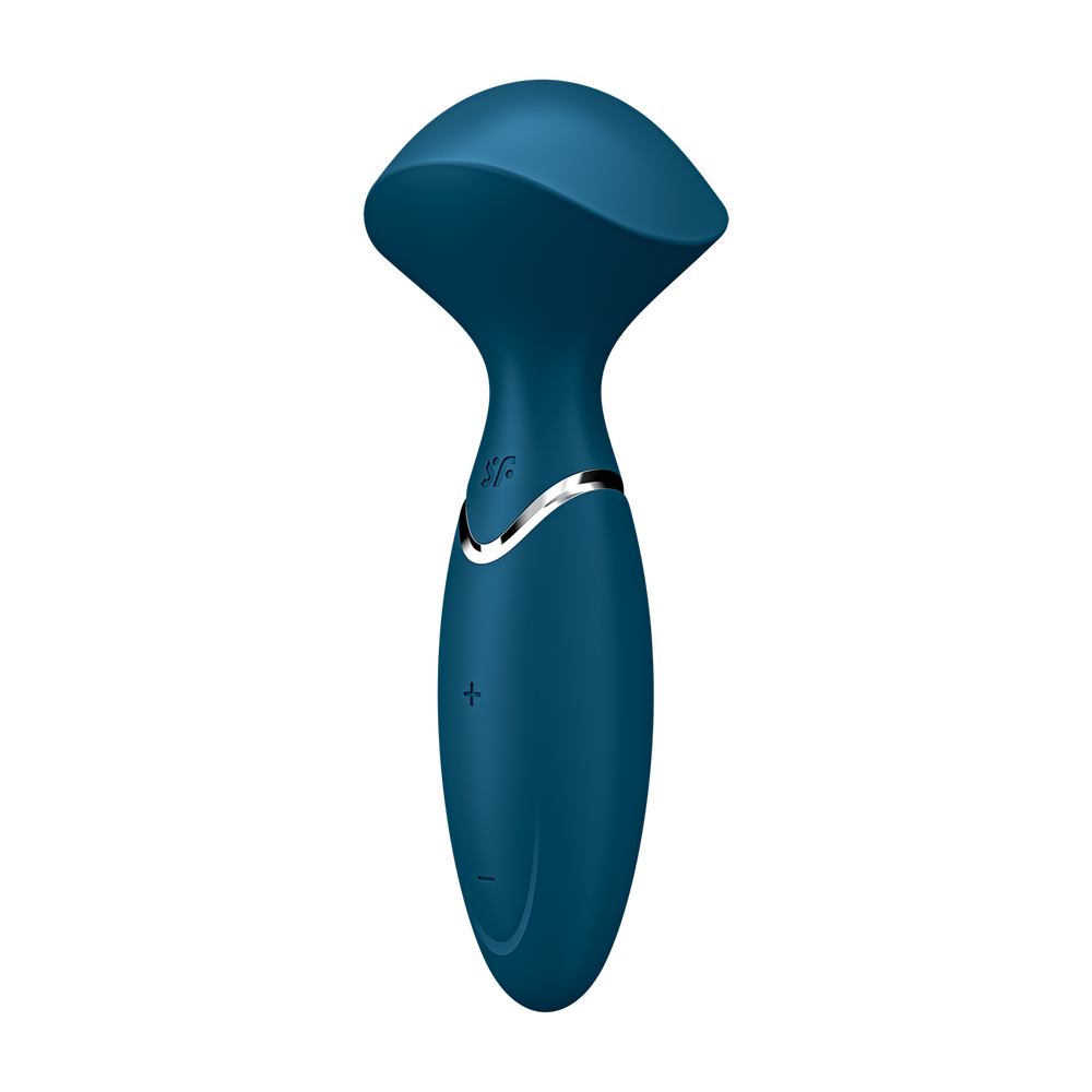 Вибромассажер Satisfyer Mini Wand-er, синий