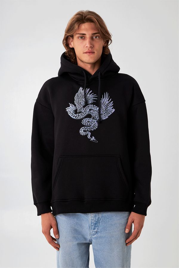 Худи Helgi Ingvarr АСПИД Черный - фото 5