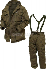 Костюм Дельта+флис рипстоп Хаки Snow Bars