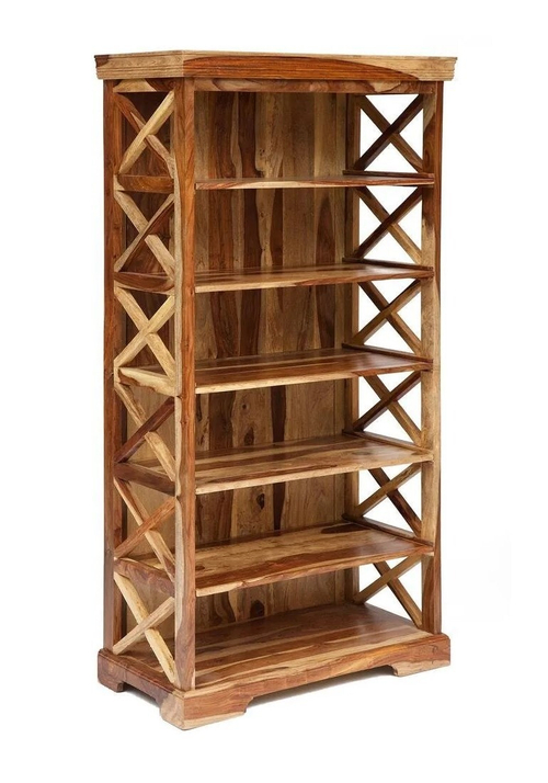 Шкаф для книг Secret De Maison ROSEWOOD 175х89х44см, натуральный (natural), Палисандр