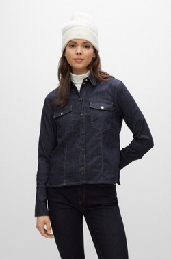 Блузка женская BOSS DENIM SHIRT 3.0 10245604 01