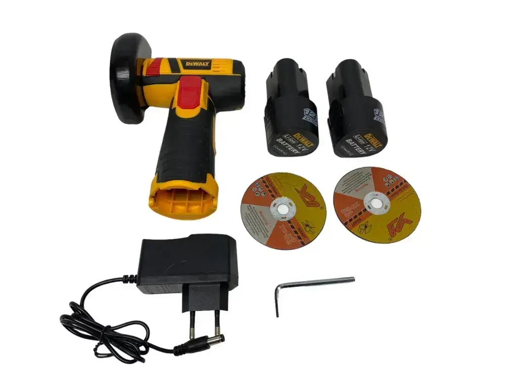 Мини болгарка ушм DEWALT аккумуляторный 12 вольт 2 ампер 75 мм