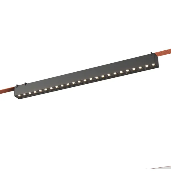 ST455.446.24 Св-к трек. Черный LED 1*24W 4000K 1 778Lm Ra90 24 IP20 L642xW40xH45 48V БЭНД