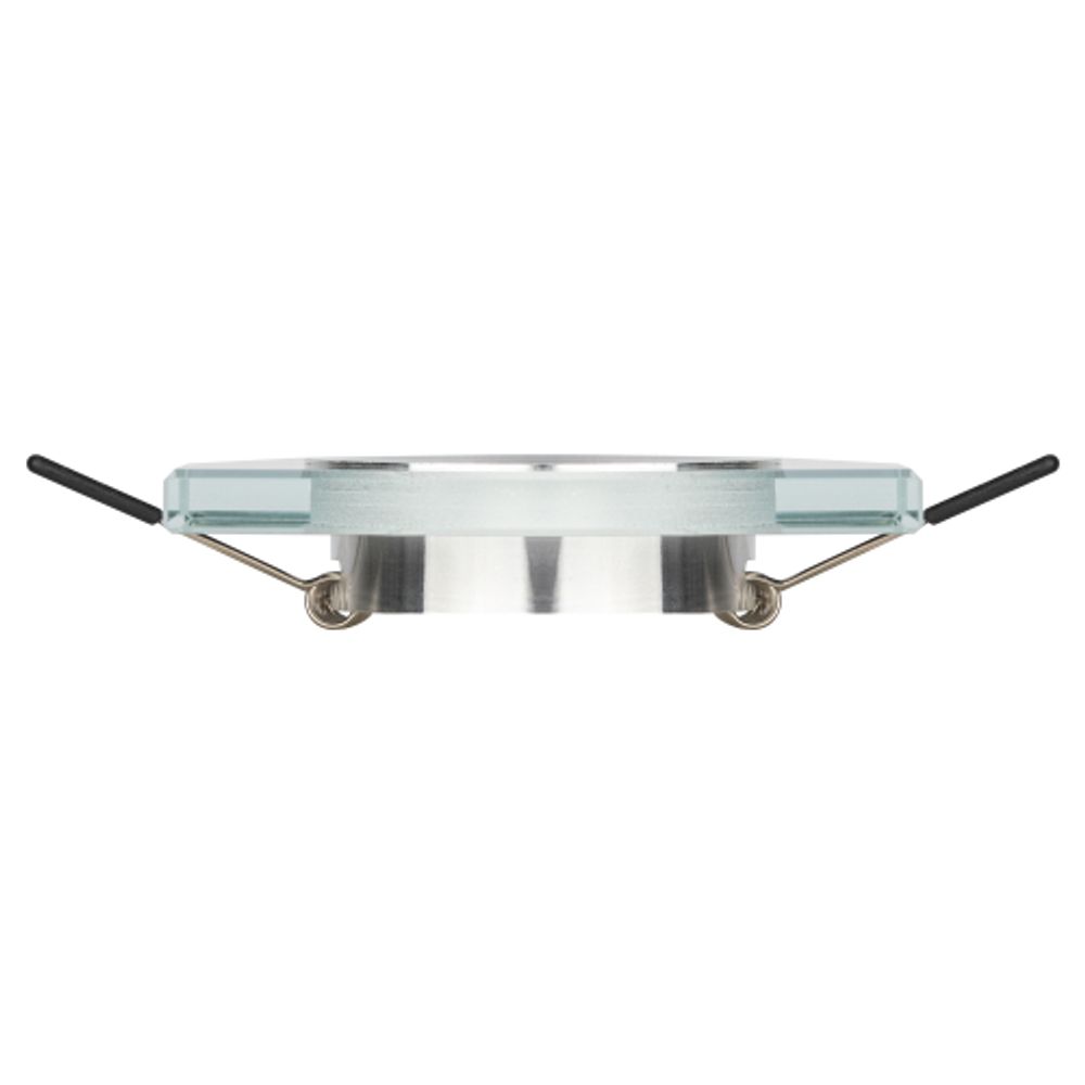 DK8 CH/WH Светильник ЭРА декор стекло квадрат MR16,12V/220V, 50W, хром/зеркальный