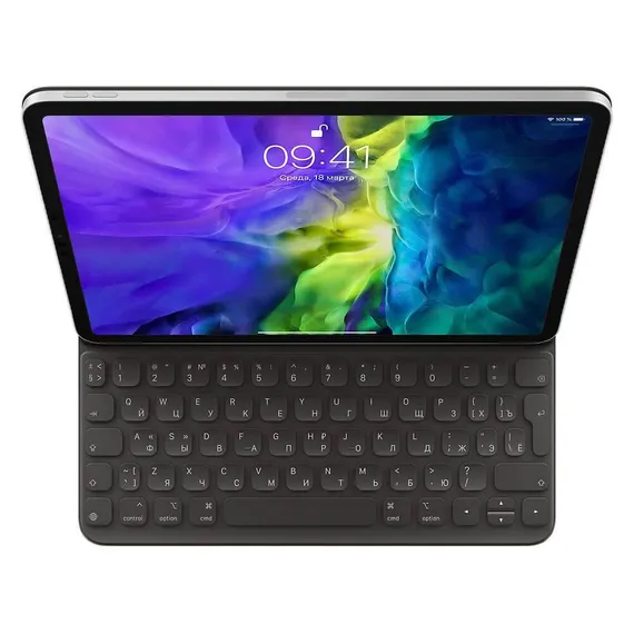 Клавиатура Apple Smart Keyboard Folio для iPad Air 13" (M2, M3, M4 | 2024–2026) и Pro 12,9" (2018–2022) (Чёрный | Black)