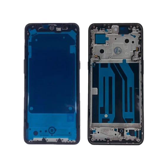 Средняя часть корпуса (рамка) для OnePlus 10T черная (Moonstone Black)