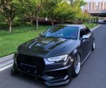 Карбоновый капот для AUDI A4 S4 B9 B9.5 2017+ Ауди аэродинамический обвес