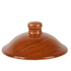 Кружка с крышкой и фильтром "Wooden Grain" v=320мл (фарфор) (индивидуальная упаковка)