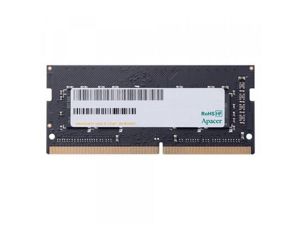 Оперативная память Apacer AS08GGB32CSYBGH, DDR4 1х 8ГБ 3200 МГц, SODIMM, OEM