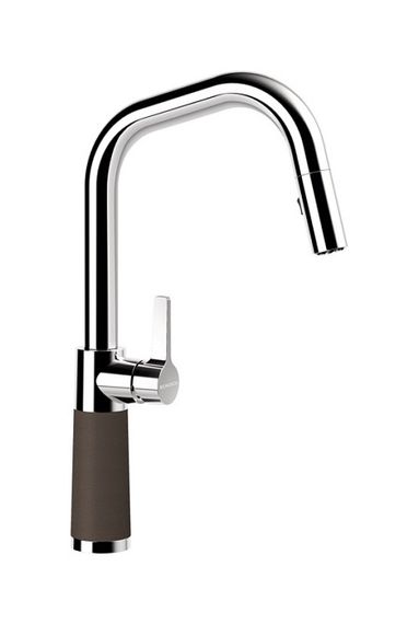 Смеситель Schock SC-530-D , Cristalite хром/мокка