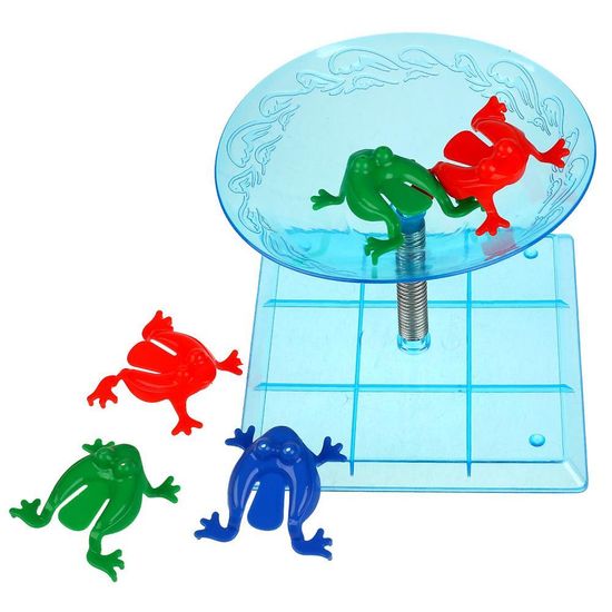 Настольная игра лягушки кор.21*21*6,5см Умные игры