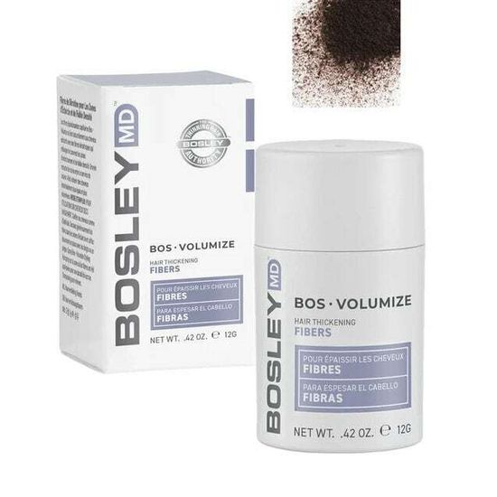 ВОЛОКНА КЕРАТИНОВЫЕ (ТЕМНО-КОРИЧНЕВЫЕ)/BOS VOLUM HAIR THICKENING FIBERS(DARK BROWN)12g/BP-STY00013N