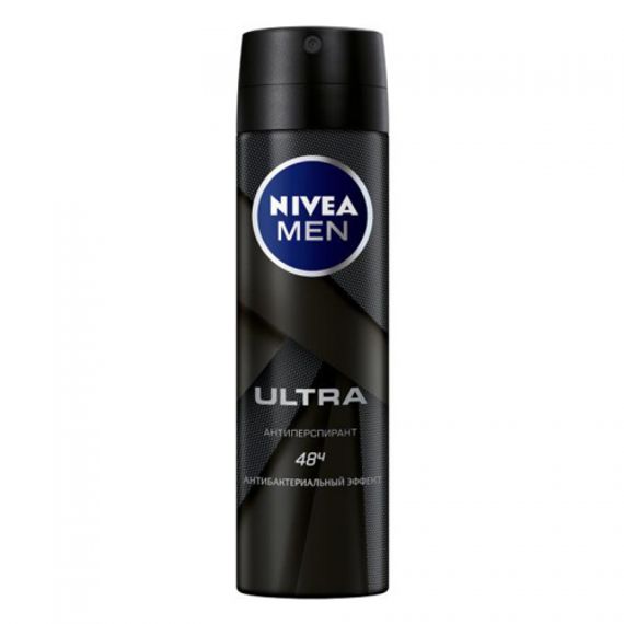 Antiperspirant \  Антиперспирант\ Anti-perspirant \ Дезодорант-спрей Антиперспирант Nivea Men Ultra с активированным углем спрей 150 мл