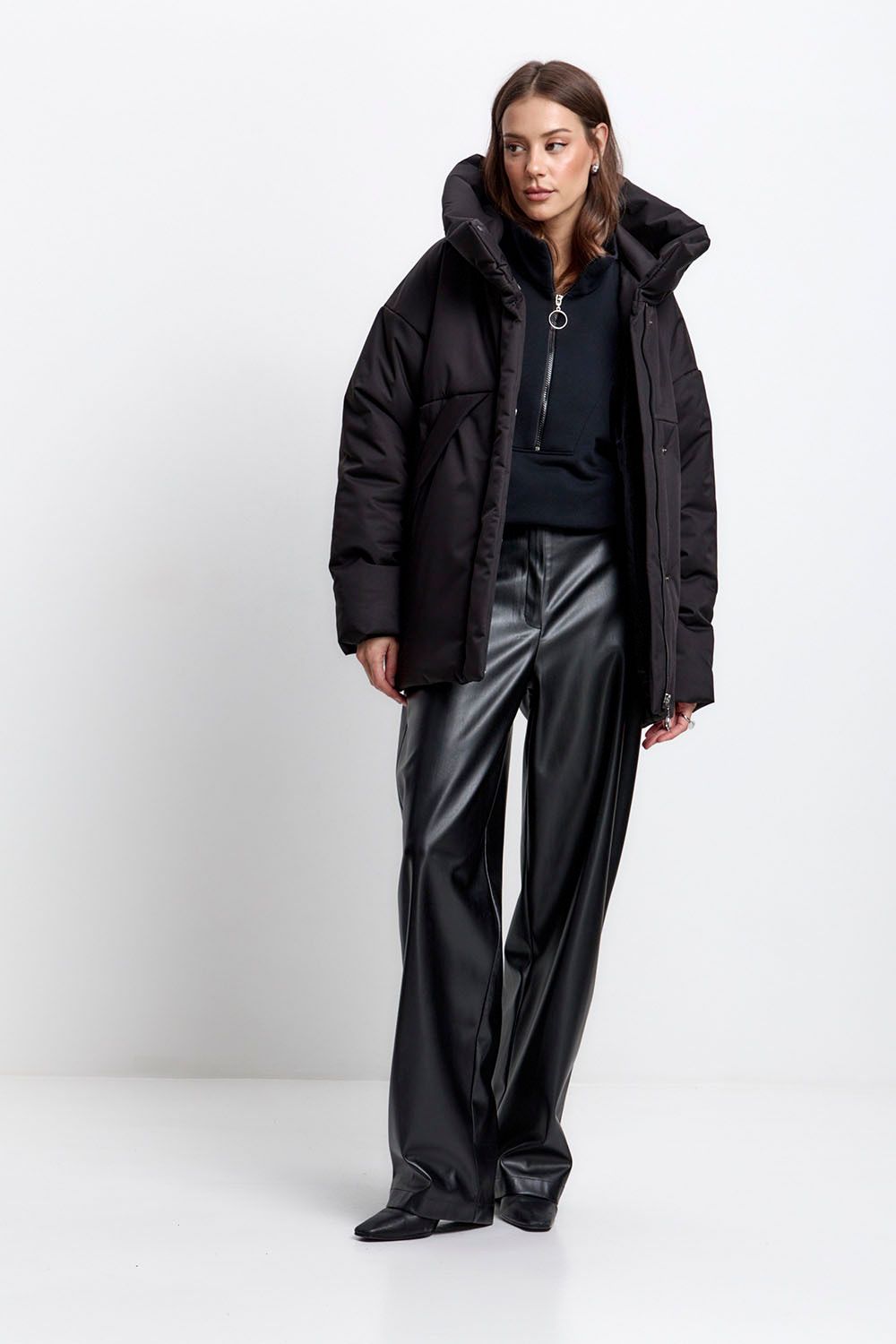 Куртка зимняя на утеплителе Isosoft черного цвета