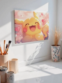 Картина на стену 40 X 50 Покемон Пикачу