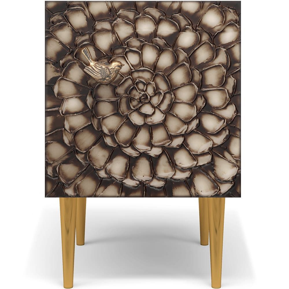 Тумба Терра Стайл левая Каштан