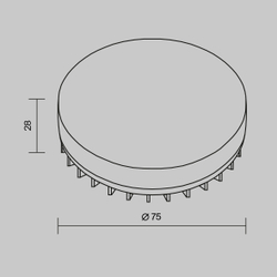 Лампочка Voltega 2430