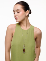 Сотуар "Queen" из тигрового глаза Silver