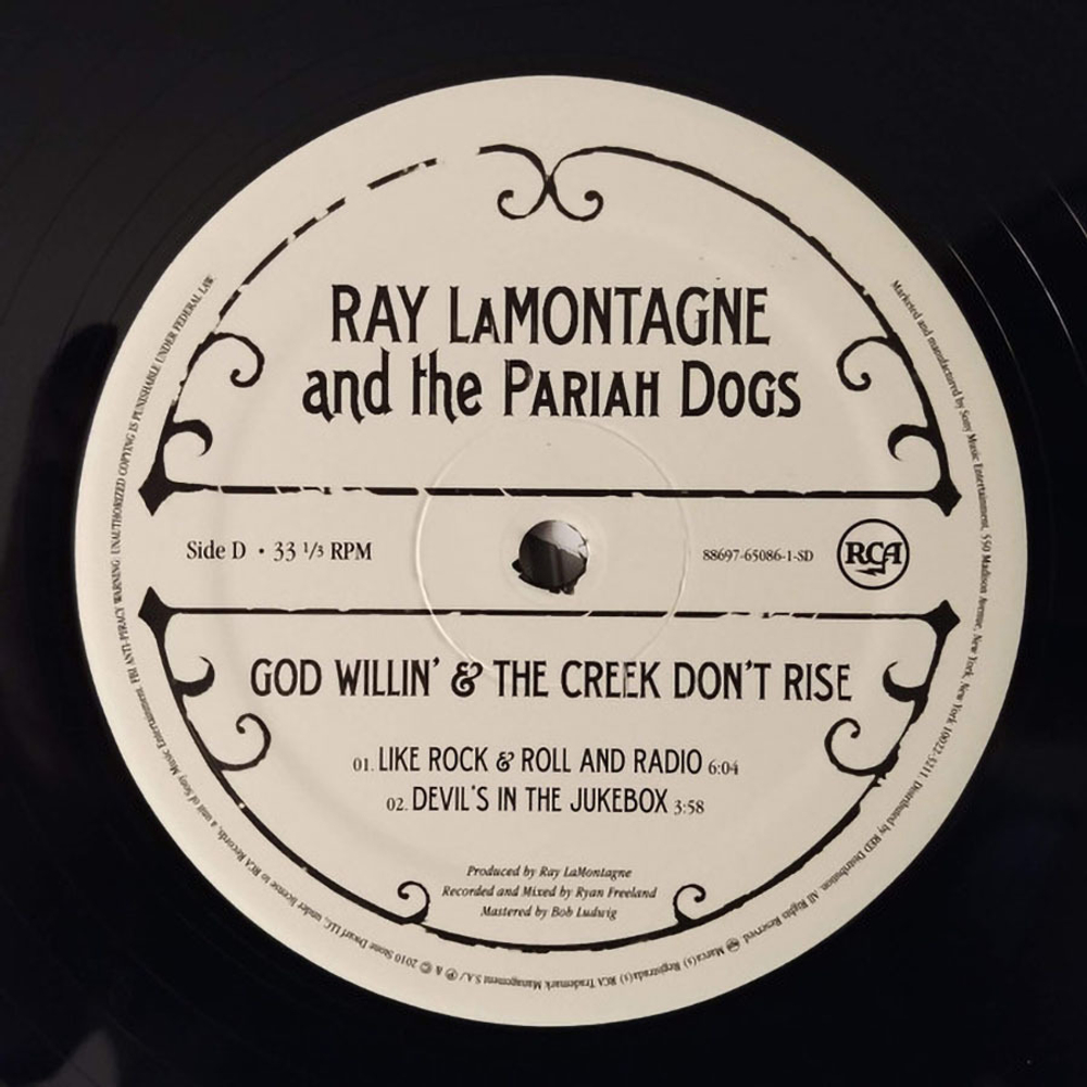 Ray LaMontagne And The Pariah Dogs / God Willin' & The Creek Don't Rise (2LP)
